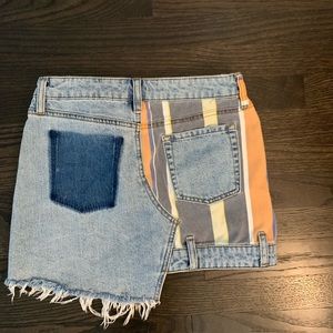 Urban Outfitters Jean Mini Skirt